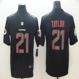 Nike Redskins 21 Sean Taylor Black Impact Rush Limited Jersey