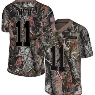Nike Redskins #11 Alex Smith Camo Men's Stitched NFL Limited Rush Realtree Jersey