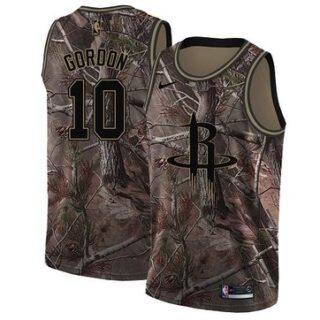 Nike Rockets #10 Eric Gordon Camo Youth NBA Swingman Realtree Collection Jersey