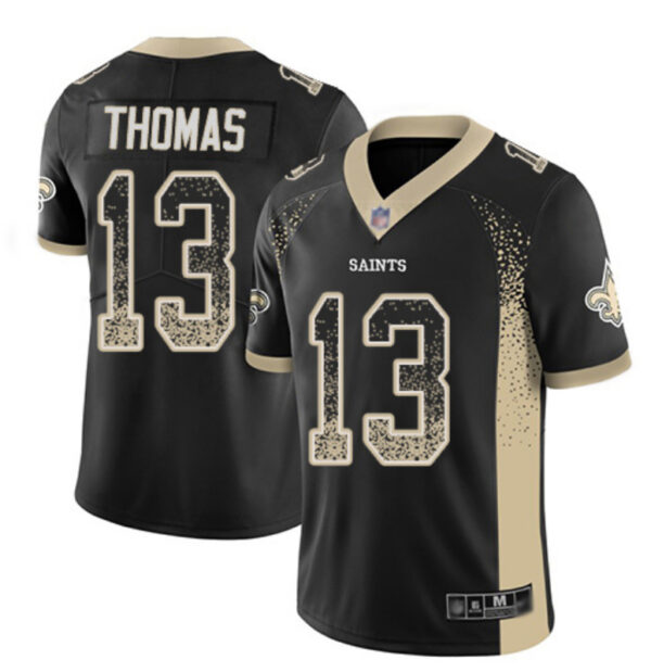Nike Saints 13 Michael Thomas Black Drift Fashion Limited Jersey