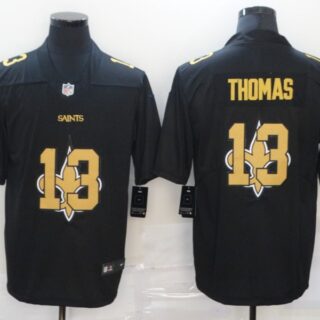 Nike Saints 13 Michael Thomas Black Shadow Logo Limited Jersey