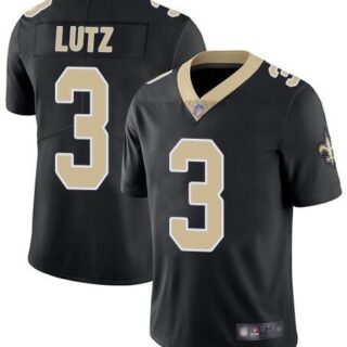 Nike Saints 3 Wil Lutz Black Vapor Untouchable Limited Jesey