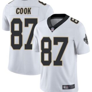 Nike Saints 87 Jared Cook White Vapor Untouchable Limited Jesey