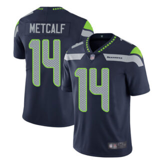 Nike Seahawks 14 D.K. Metcalf Navy Vapor Untouchable Limited Jersey