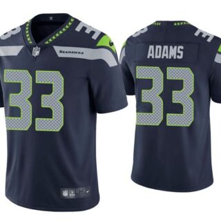 Nike Seahawks 33 Jamal Adams Navy Vapor Untouchable Limited Jersey