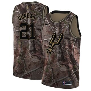 Nike Spurs #21 Tim Duncan Camo Youth NBA Swingman Realtree Collection Jersey