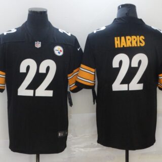 Nike Steelers 22 Najee Harris Black 2021 NFL Draft Vapor Untouchable Limited Jersey
