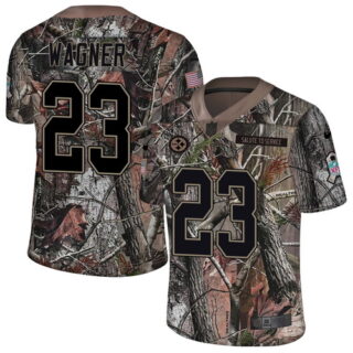 Nike Steelers 23 Mike Wagner Camo Rush Limited Jersey