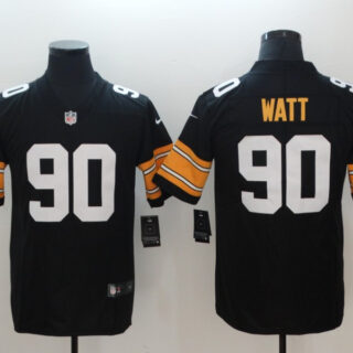 Nike Steelers 80 T.J. Watt Black Alternate Vapor Untouchable Limited Jersey