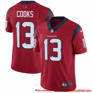 Nike Texans #13 Brandin Cooks Red Alternate Men's Stitched NFL Vapor Untouchable Limited Jersey