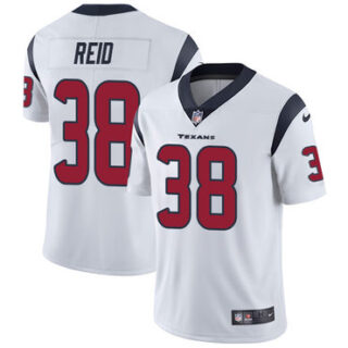 Nike Texans #38 Justin Reid White Men's Stitched NFL Vapor Untouchable Limited Jersey