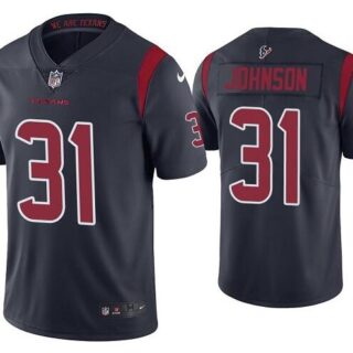 Nike Texans 31 David Johnson Navy Color Rush Limited Jersey