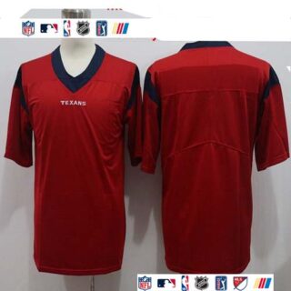 Nike Texans Blank Red Vapor Untouchable Limited Jersey