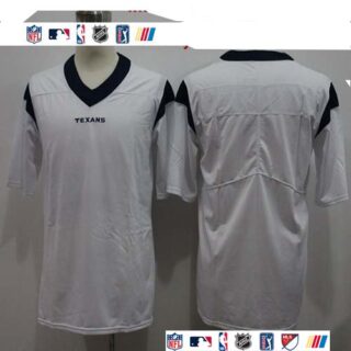 Nike Texans Blank White Vapor Untouchable Limited Jersey