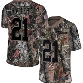Nike Titans #21 Malcolm Butler Camo Men's Stitched NFL Limited Rush Realtree Jersey