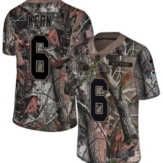 Nike Titans #6 Brett Kern Camo Men's Stitched NFL Limited Rush Realtree Jersey