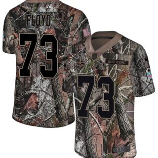 Nike Vikings #73 Sharrif Floyd Camo Men's Stitched NFL Limited Rush Realtree Jersey