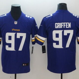 Nike Vikings 97 Everson Griffen Purple Vapor Untouchable Limited Jersey