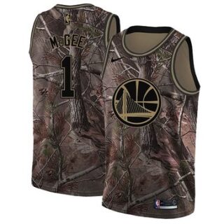 Nike Warriors #1 JaVale McGee Camo NBA Swingman Realtree Collection Jersey