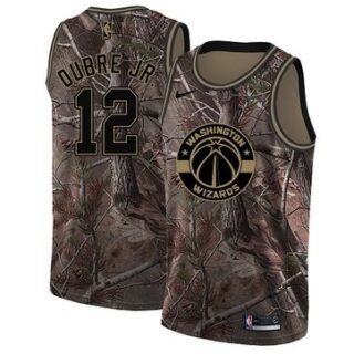 Nike Wizards #12 Kelly Oubre Jr. Camo Women's NBA Swingman Realtree Collection Jersey