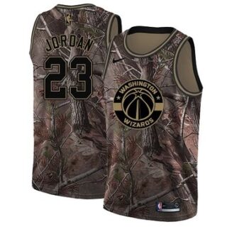 Nike Wizards #23 Michael Jordan Camo NBA Swingman Realtree Collection Jersey