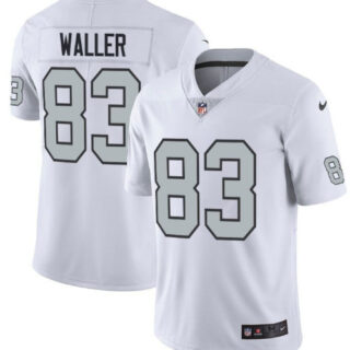 Oakland Raiders #83 Darren Waller White Rush Limited Jersey