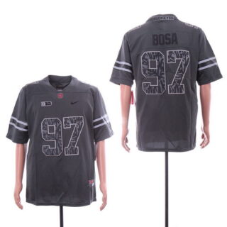 Ohio State Buckeyes 97 Joey Bosa Black Nike College Football Jersey
