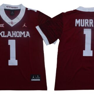 Oklahoma Sooners 1 Kyler Murray Red 47 Game Winning Streak College Football Jersey