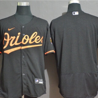 Orioles Blank Black Nike 2020 Flexbase Jersey