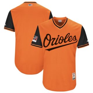 Orioles Orange 2018 Players' Weekend Authentic Team Jersey