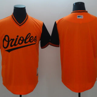 Orioles Orange 2018 Players' Weekend Authentic Team Jersey