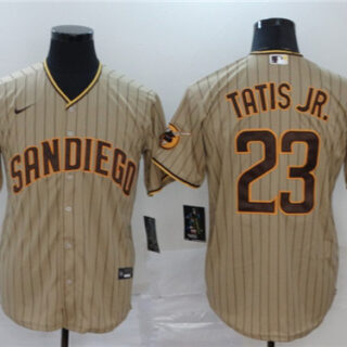 Padres 23 Fernando Tatis Jr. Brown Nike 2020 Flexbase Jersey
