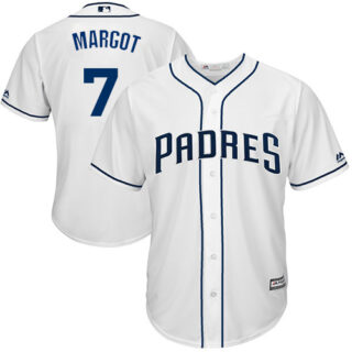 Padres #7 Manuel Margot White New Cool Base Stitched Baseball Jersey
