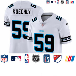 Panthers 59 Luke Kuechly White 2019 New Vapor Untouchable Limited Jersey