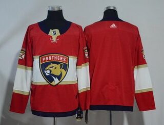 Panthers Blank Red Adidas Jersey