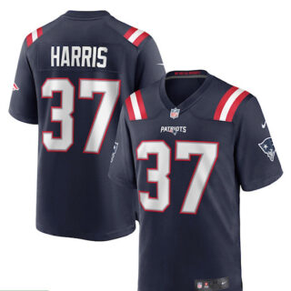 Patriot #37 Damien Harris jersey