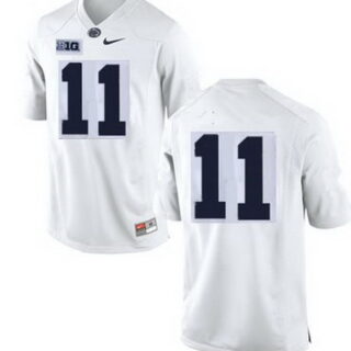 Penn State Nittany Lions #11 Micah Parsons White jersey Without name