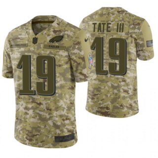 Philadelphia Eagles #19 Golden Tate Camo 2018 Salute to Service Limited Jersey