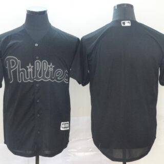 Phillies Blank Black 2019 Players' Weekend Authentic Player Jersey