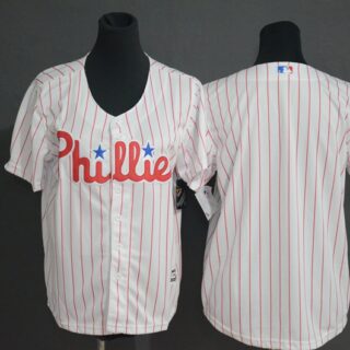 Phillies Blank White Cool Base Jersey