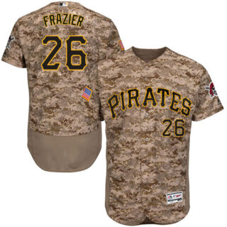 Pirates #26 Adam Frazier Camo Flexbase Authentic Collection Stitched Baseball Jersey