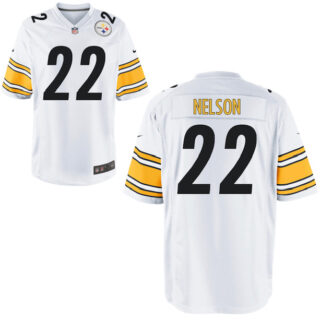 Pittsburgh Steelers #22 Steven Nelson White Vapor limited Jersey