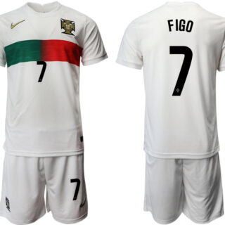 Portugal 7 FIGO Away 2022 FIFA World Cup Qatar Soccer Jersey