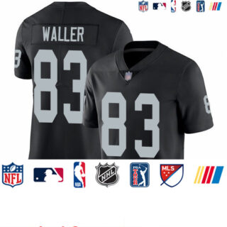 Raiders #83 Darren Waller Black Team Color Youth Stitched Football Vapor Untouchable Limited Jersey