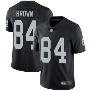Raiders #84 Antonio Brown Black Team Color Youth Stitched Football Vapor Untouchable Limited Jersey