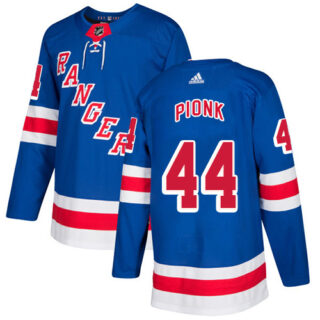 Rangers #44 Neal Pionk Royal Blue Home Authentic Stitched Hockey Jersey