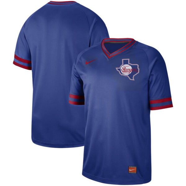 Rangers Blank Blue Throwback Jersey