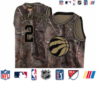 Raptors #2 Kawhi Leonard Camo 2019 Finals Bound Basketball Swingman Realtree Collection Jersey