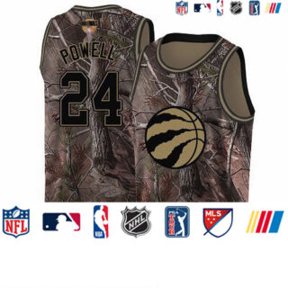 Raptors #24 Norman Powell Camo 2019 Finals Bound Basketball Swingman Realtree Collection Jersey