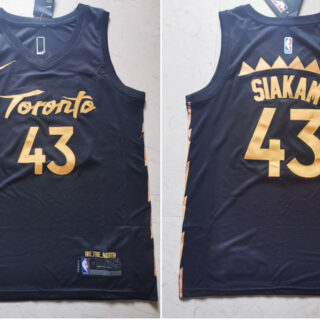 Raptors 43 Pascal Siakam Black 2019-20 City Edition Nike Swingman Jersey